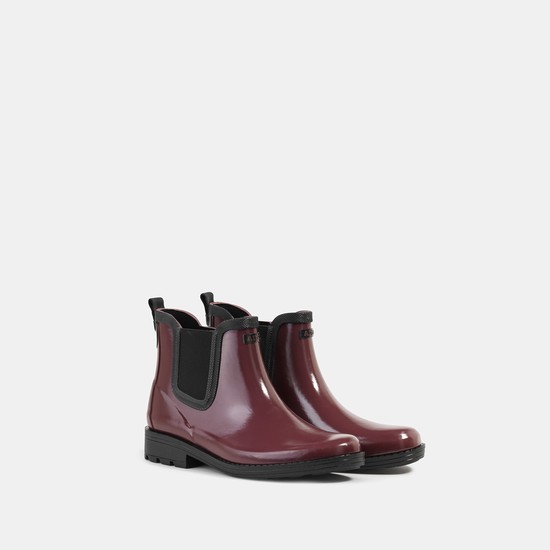 Aigle The Equestrian-inspired Ankle Rain Boots Women Red ZA-57812